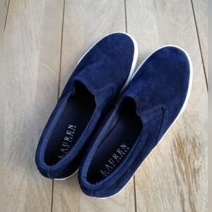 Suede Loafers